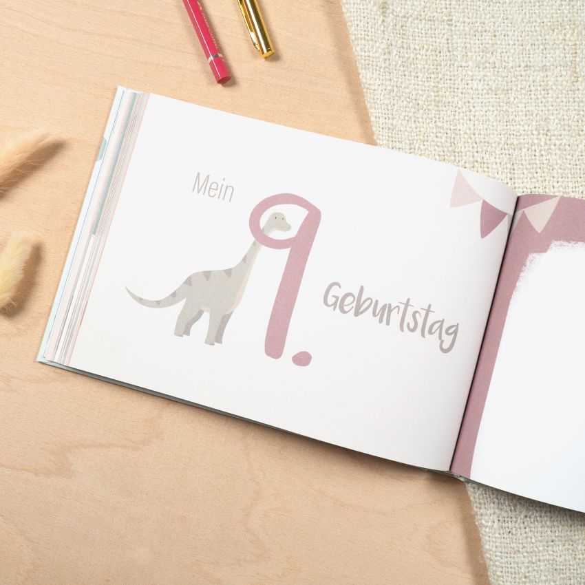 mintkind - Mein Erinnerungsbuch - Alle meine Kindergeburtstage