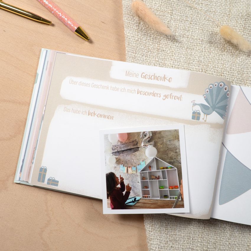 mintkind - Mein Erinnerungsbuch - Alle meine Kindergeburtstage