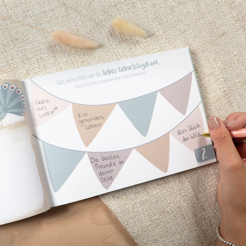 mintkind - Mein Erinnerungsbuch - Alle meine Kindergeburtstage