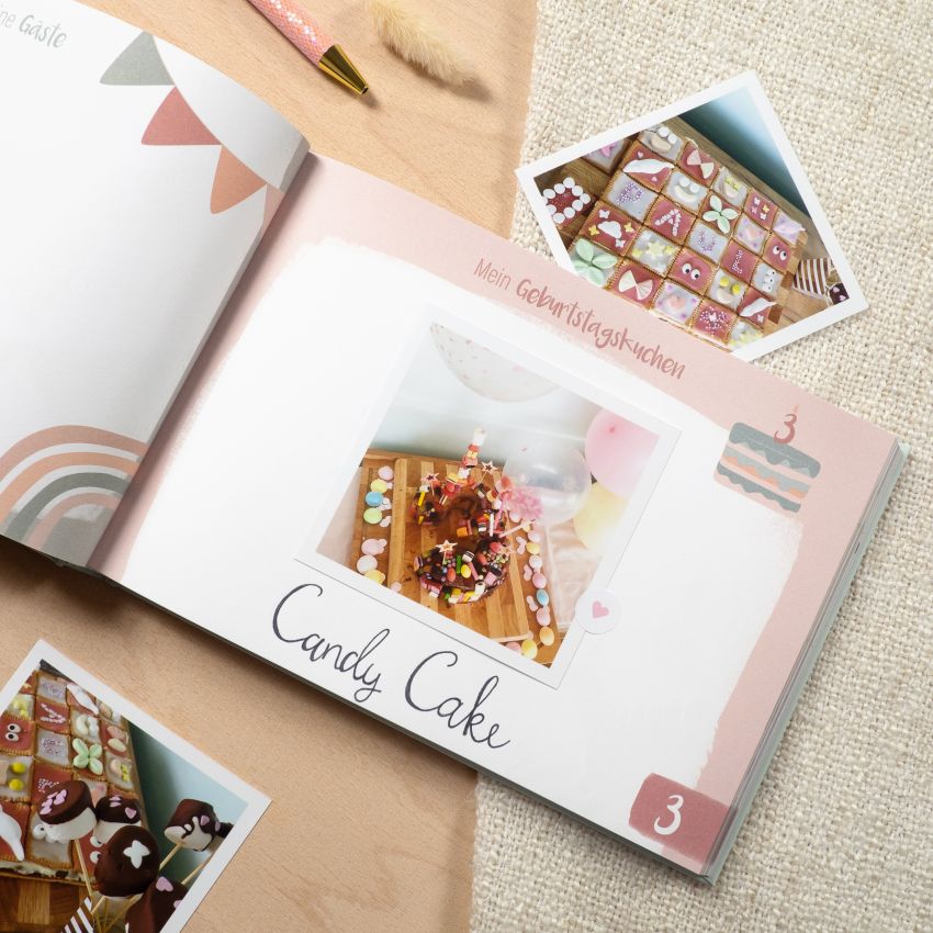 mintkind - Mein Erinnerungsbuch - Alle meine Kindergeburtstage