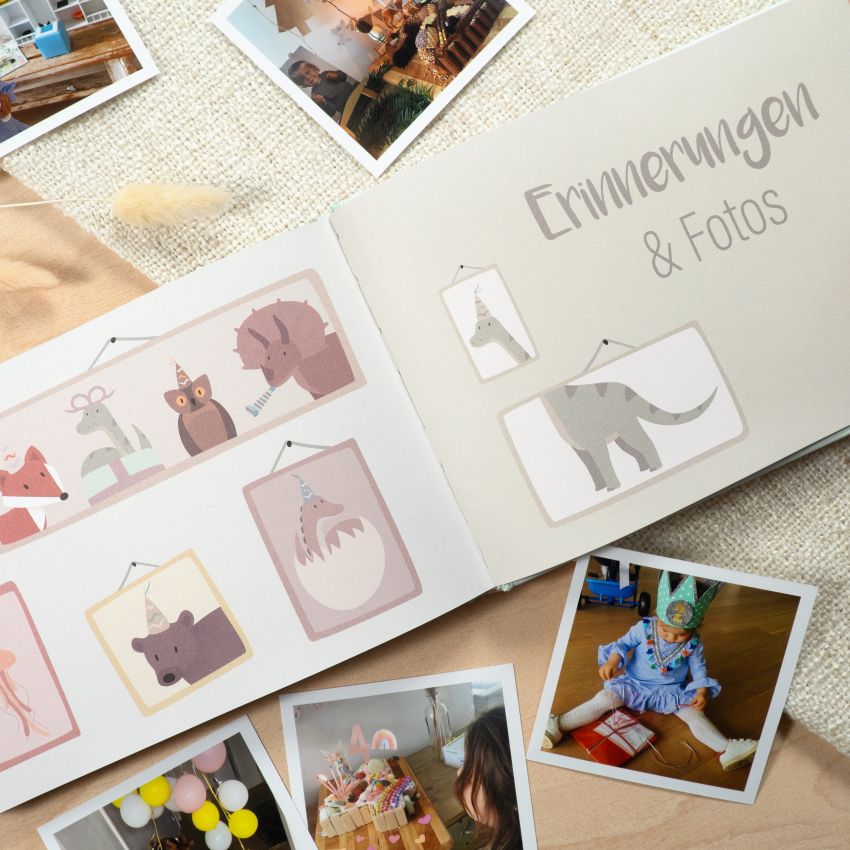 mintkind - Mein Erinnerungsbuch - Alle meine Kindergeburtstage