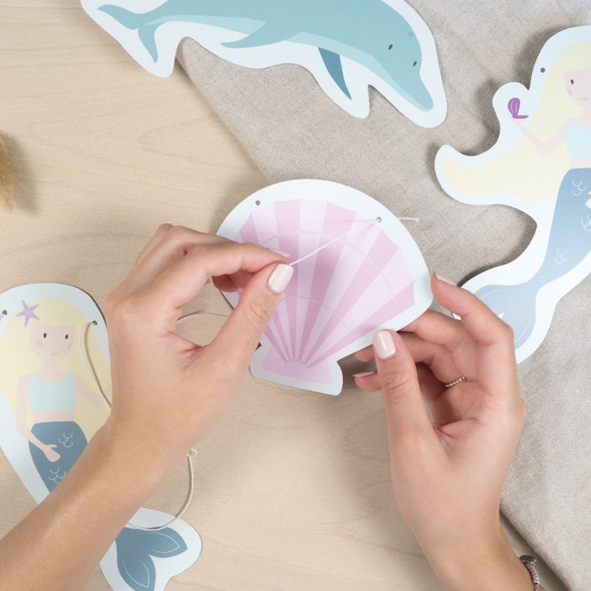 mintkind - Girlande Meerjungfrau