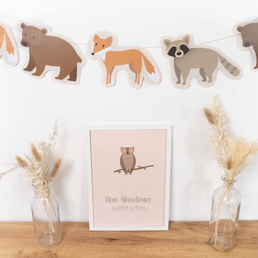 mintkind - Girlande Wald