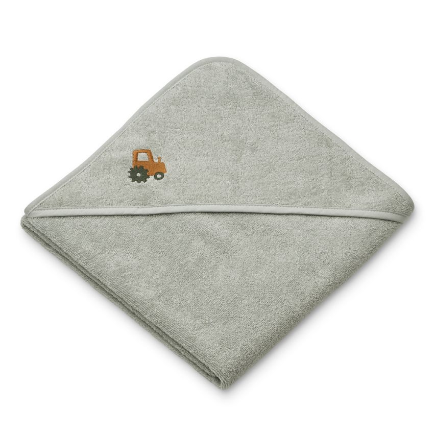 LIEWOOD - Louie Kapuzen Badetuch Fahrzeug (Grösse Kleinkind)