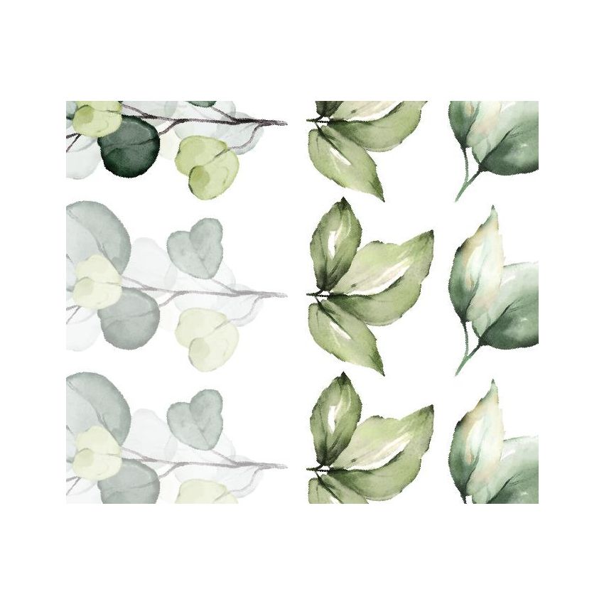 Ginger Monkey - Green Foliage 1/2 Set