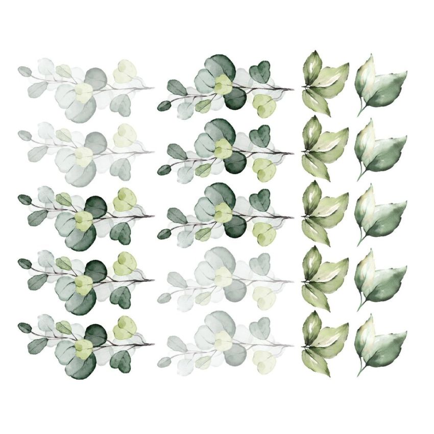 Ginger Monkey - Green Foliage 1/2 Set