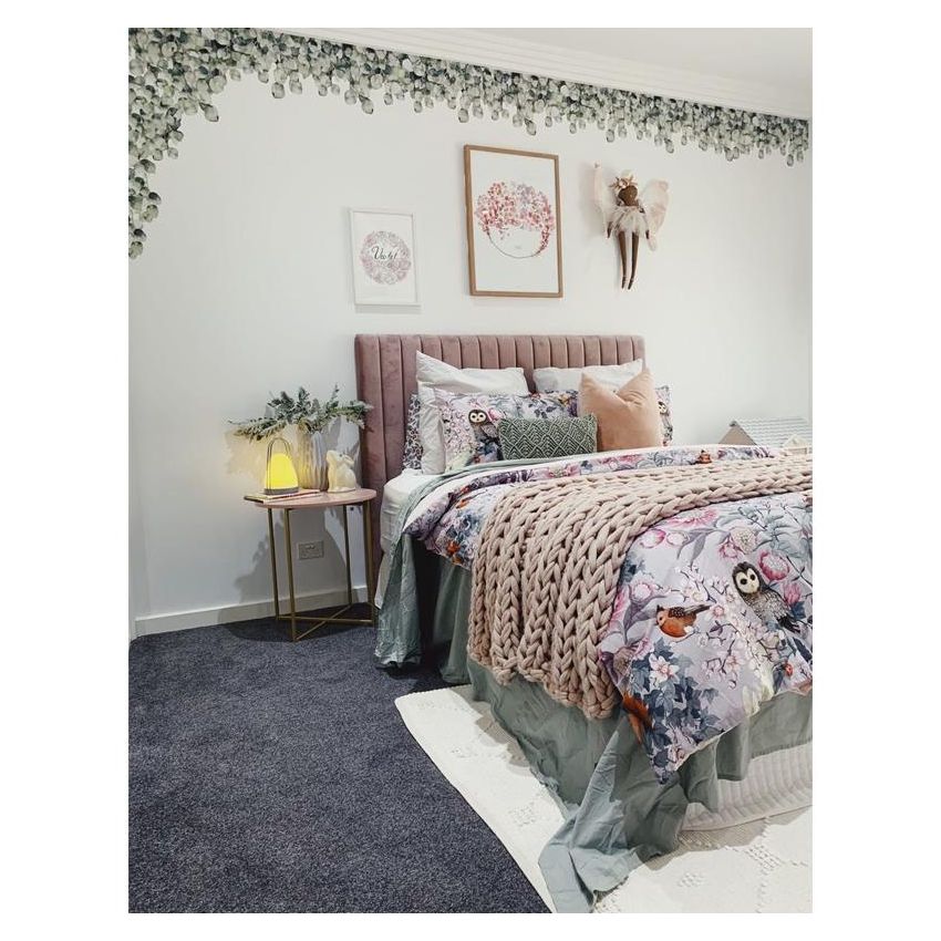 Little Rae Prints - Wandsticker Bordüre Green Leaves