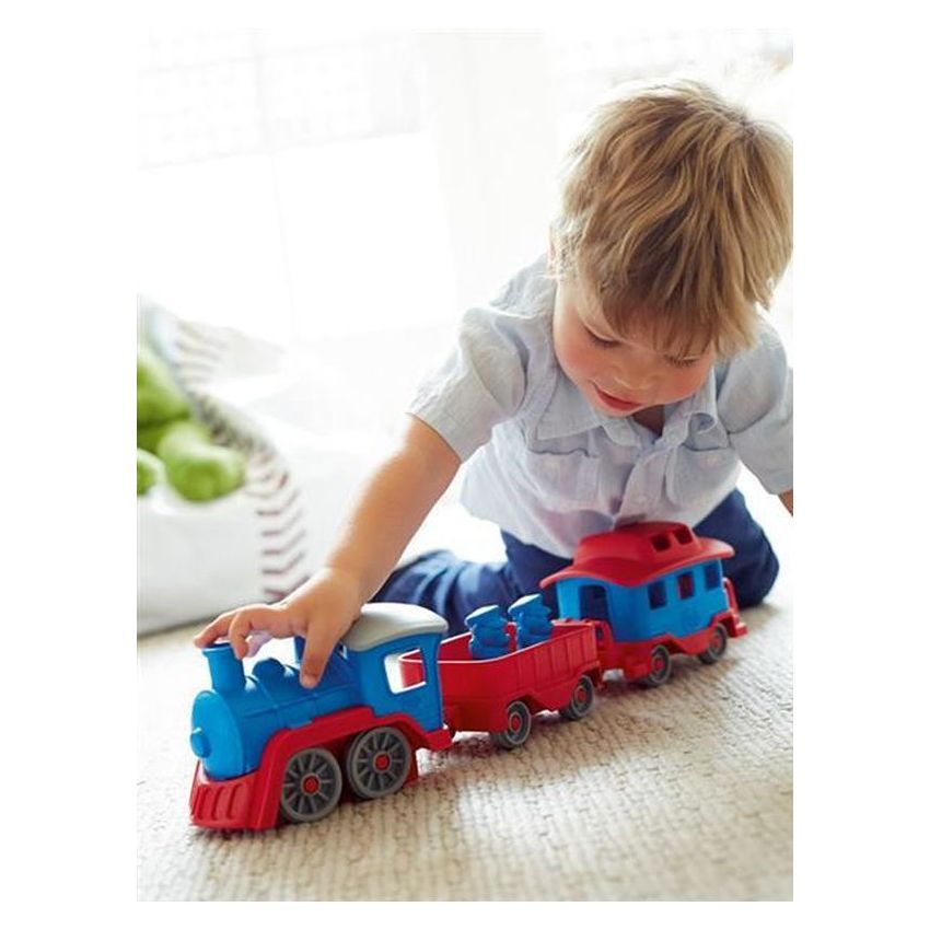Greentoys - Eisenbahn, blau