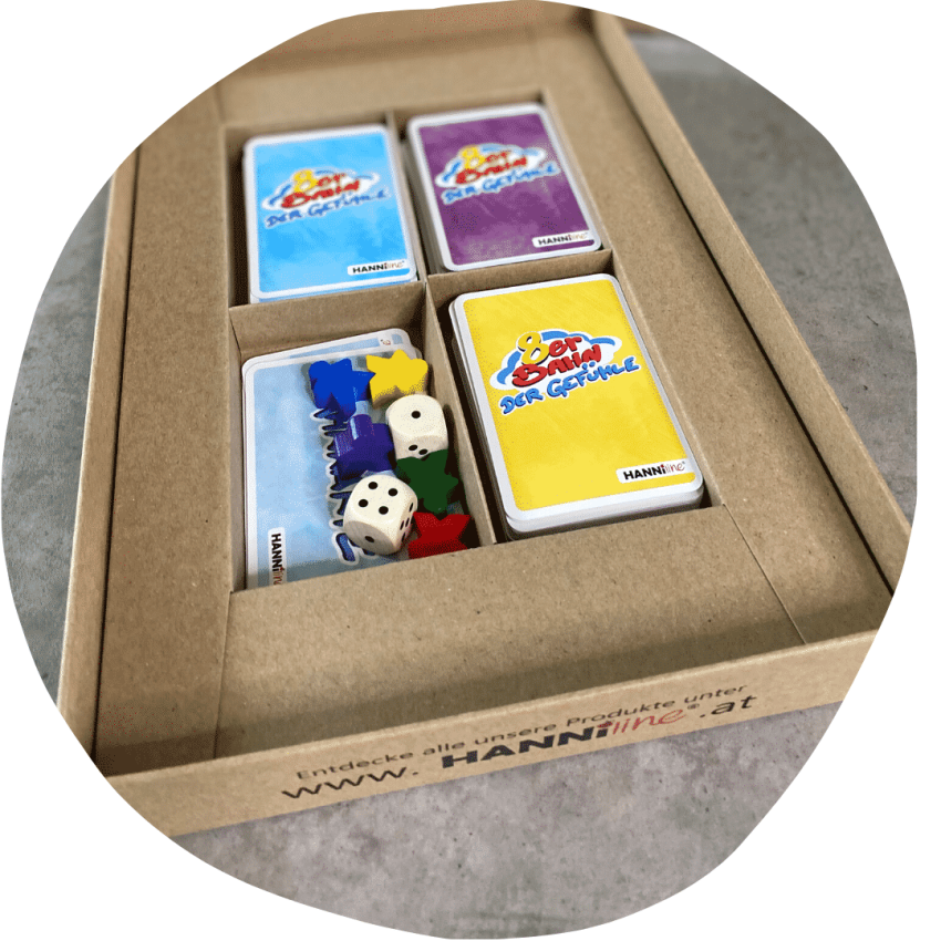 HANNiline - Achterbahn der Gefühle - das Familienspiel