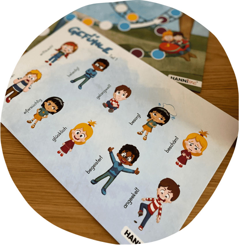 HANNiline - Achterbahn der Gefühle - das Familienspiel