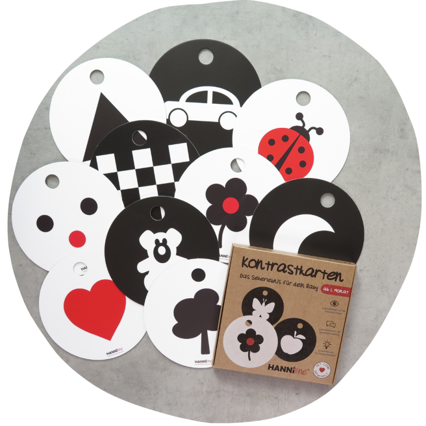 HANNiline - Kontrastkarten ab dem 1. Lebensmonat