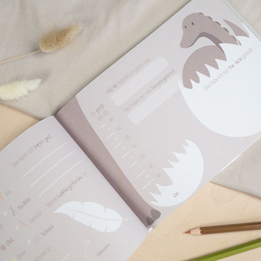 mintkind - Mein Kindergarten Freundebuch Dinosaurier