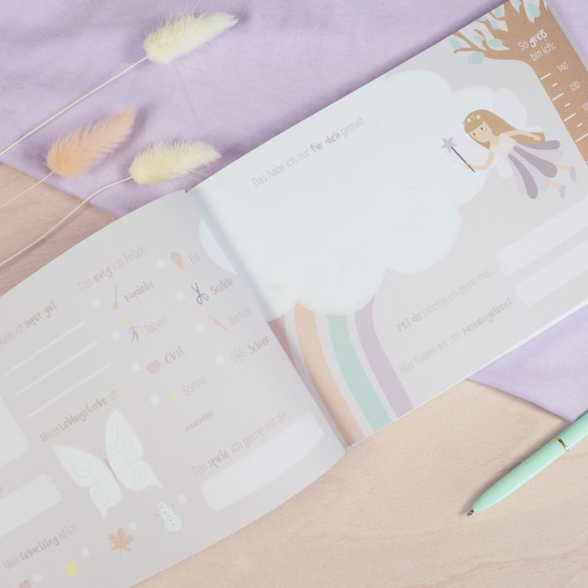 mintkind - Mein Kindergarten Freundebuch Feenwelt