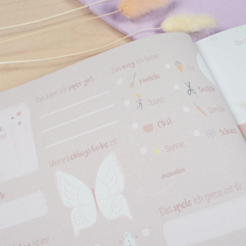 mintkind - Mein Kindergarten Freundebuch Feenwelt