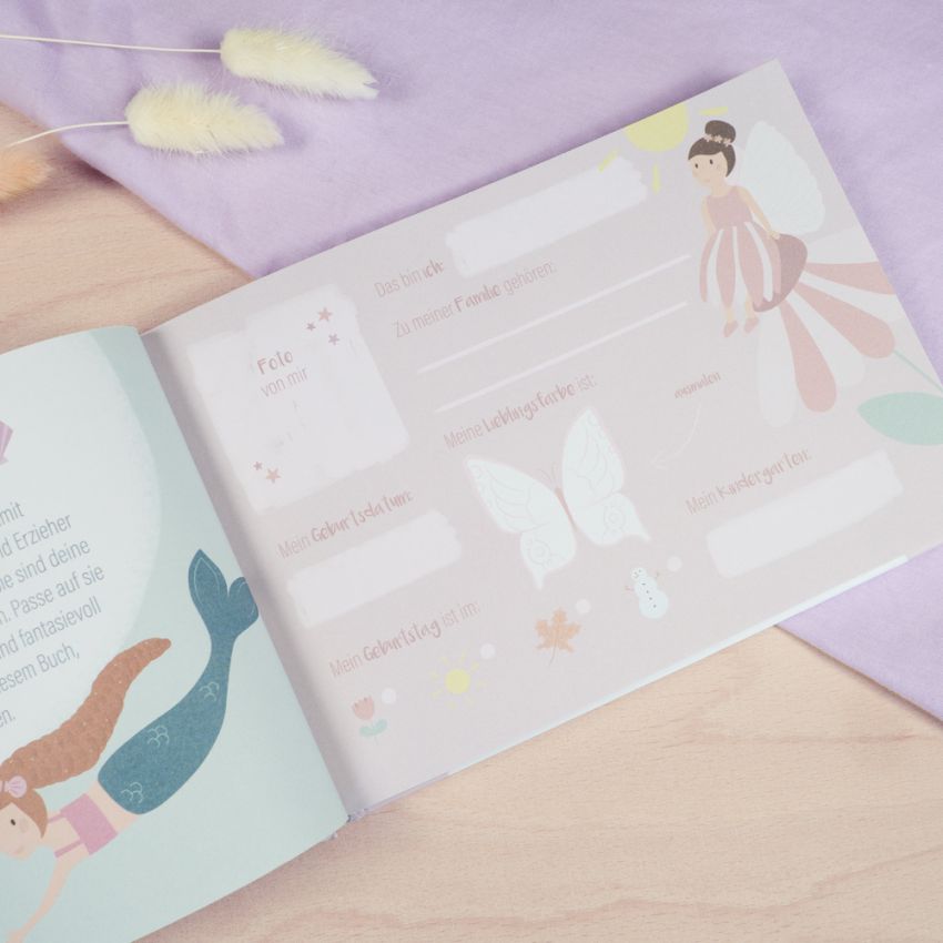 mintkind - Mein Kindergarten Freundebuch Feenwelt