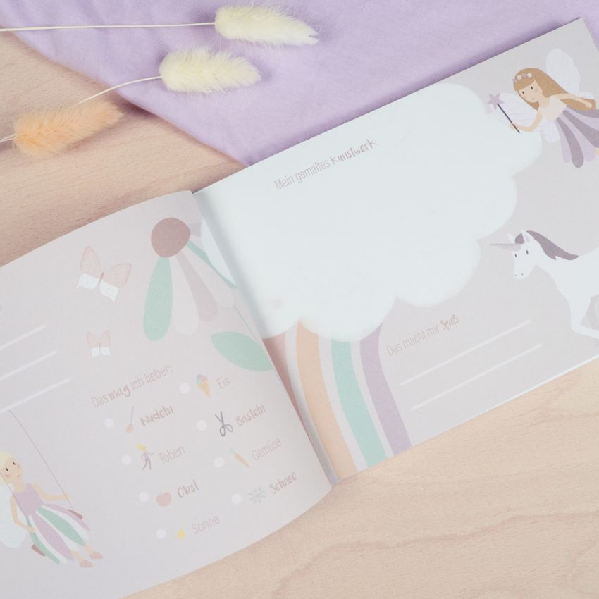 mintkind - Mein Kindergarten Freundebuch Feenwelt