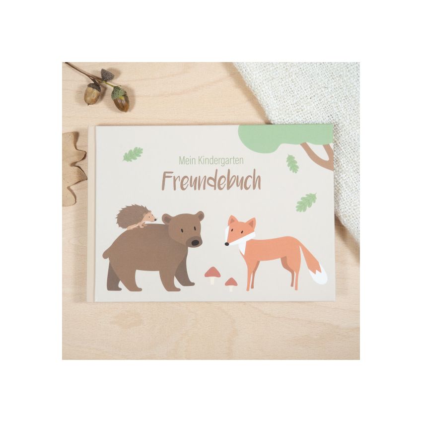 mintkind - Mein Kindergarten Freundebuch Waldtiere