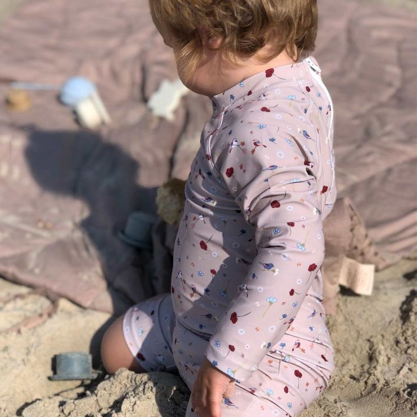 petú petú - UV Overall Blumen & Vögel