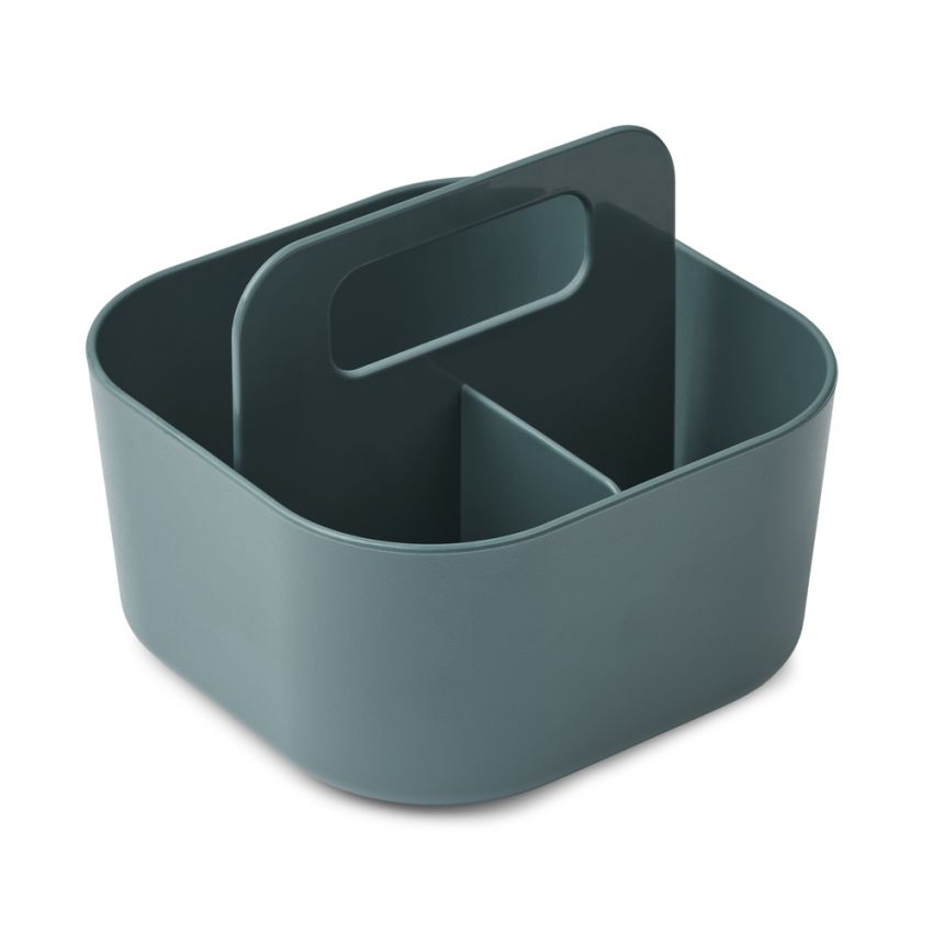 LIEWOOD - Hernandes Tragbare Aufbewahrungsbox Mini Whale Blue