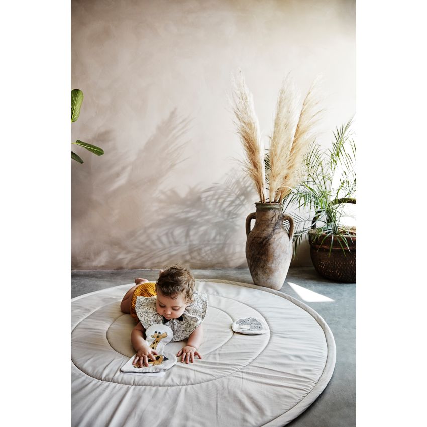 Elodie - Playmat Sandy Stripe Sensorik mit Tierchen