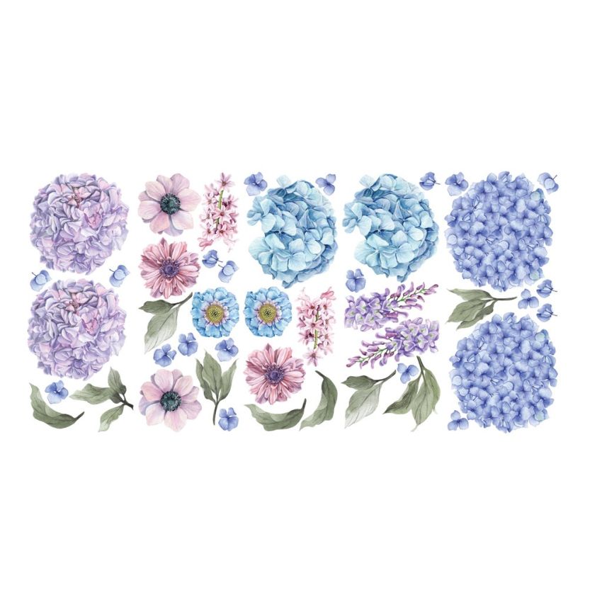 Ginger Monkey - Hydrangea blue & lila