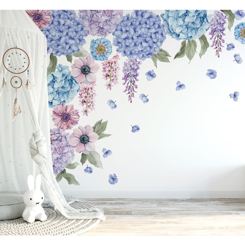 Ginger Monkey - Hydrangea blue & lila