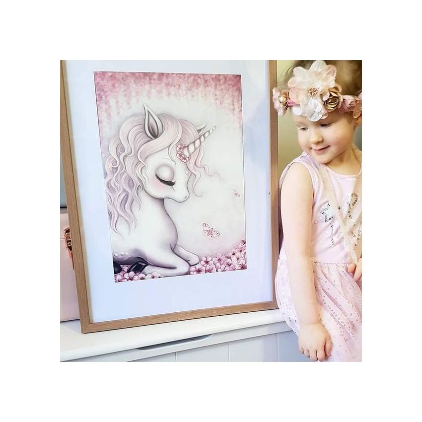 Isla Dream Prints - Poster Aubry Unicorn