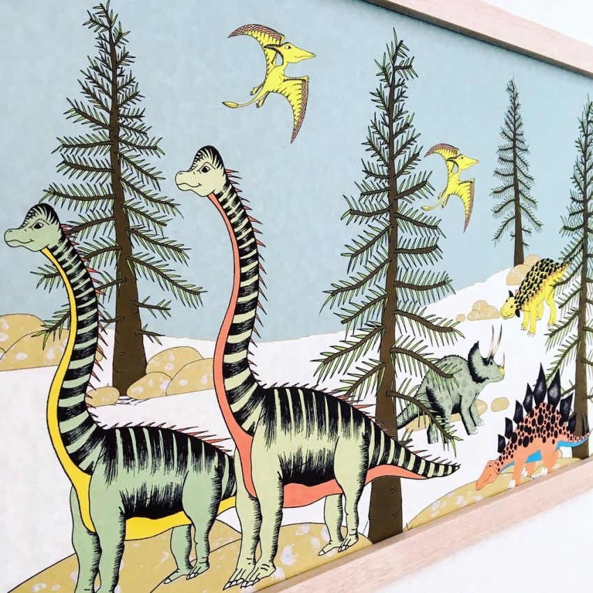 Dino Raw - Poster The big Snow