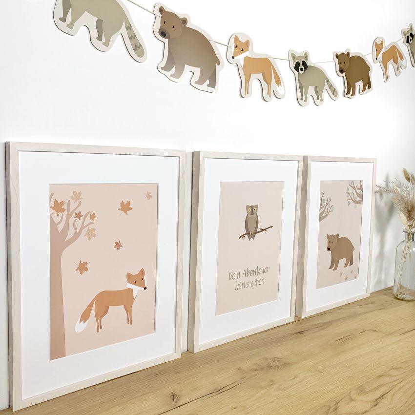 mintkind - Posterset Wald