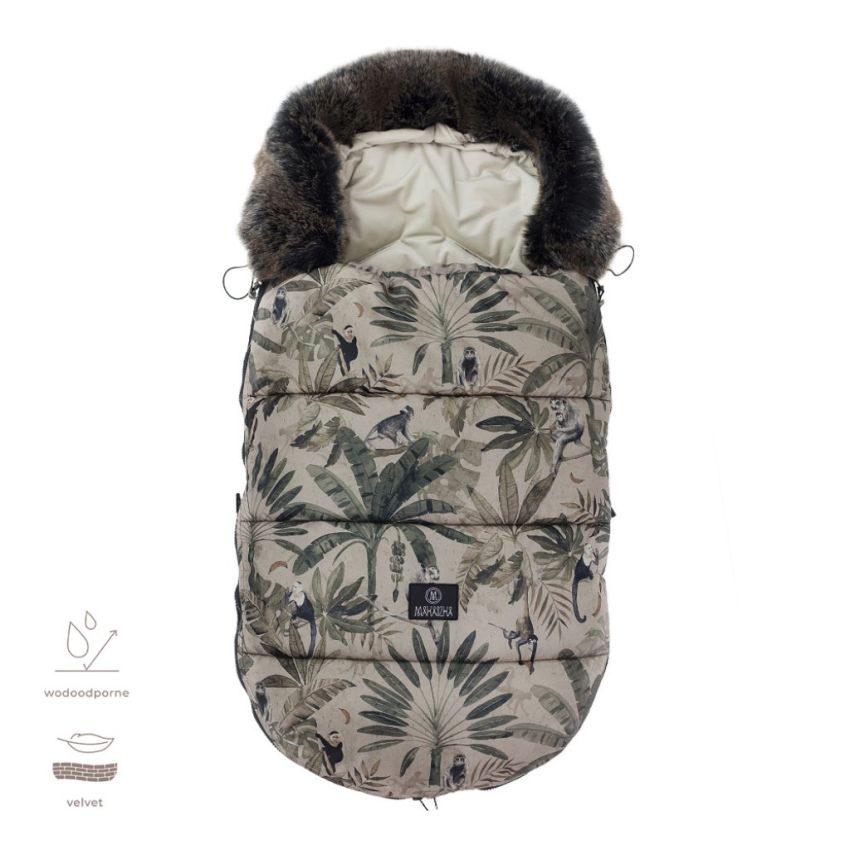 Makaszka - Fusssack Monkeys (0-36 Monate)