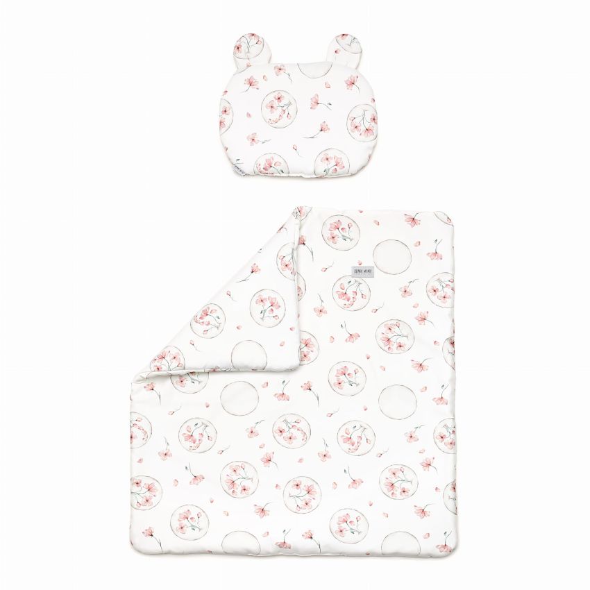 Qbana Mama - Bettdeckenset mit Kissen gefüttert MINI Illusion