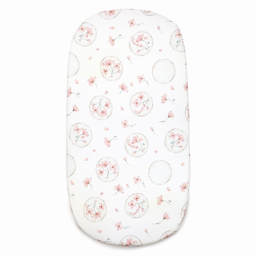 Qbana Mama - Spanntuch für Wiege / Moseskorb / Kinderwagen Illusion