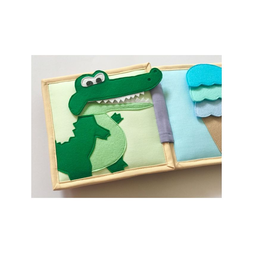 Jolly Designs - Mini Quit Beschäftigungsbuch Regenbogen