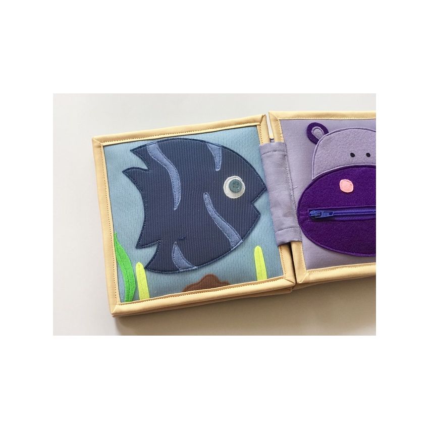 Jolly Designs - Mini Quit Beschäftigungsbuch Regenbogen