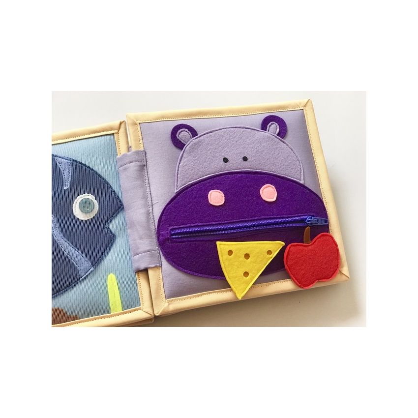 Jolly Designs - Mini Quit Beschäftigungsbuch Regenbogen