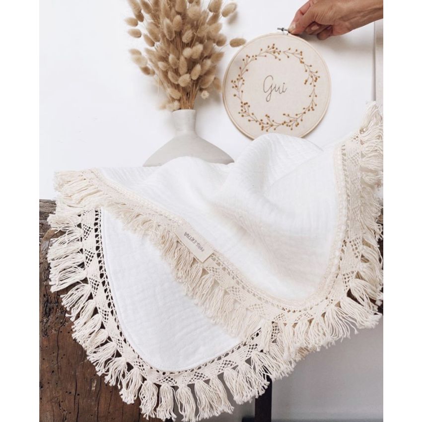 Mrs Ertha - Muslin Decke Shilo Vanilla