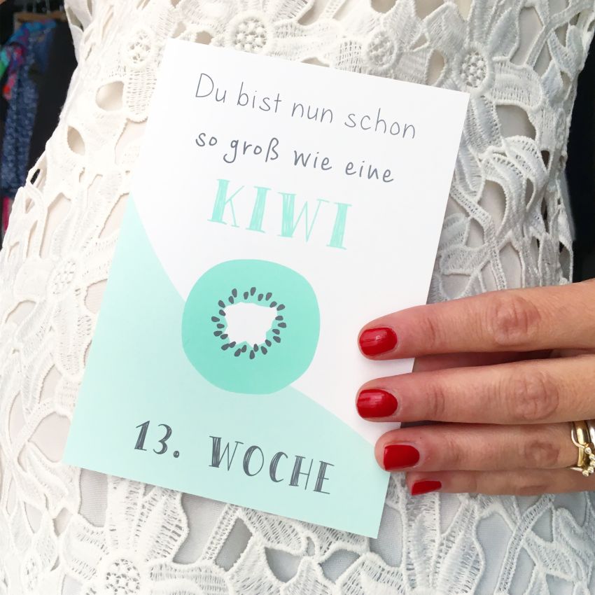 mintkind - Meilensteinkarten- Set Meine Schwangerschaft