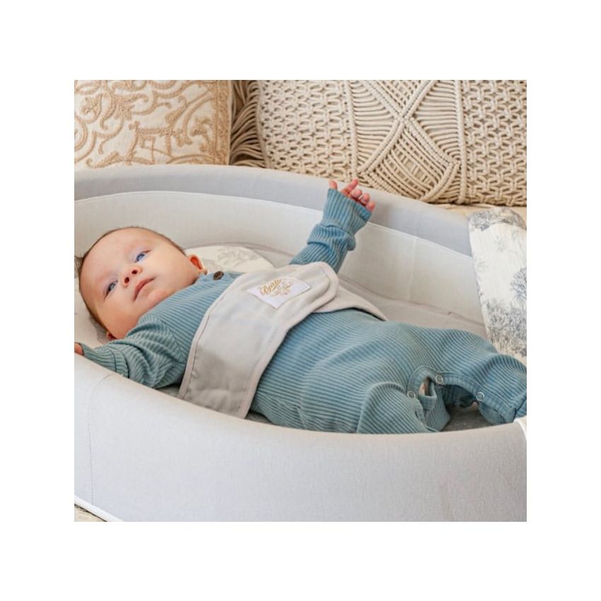 Bjällra of Sweden - Babynest für unterwegs Vintage Boy (grau)