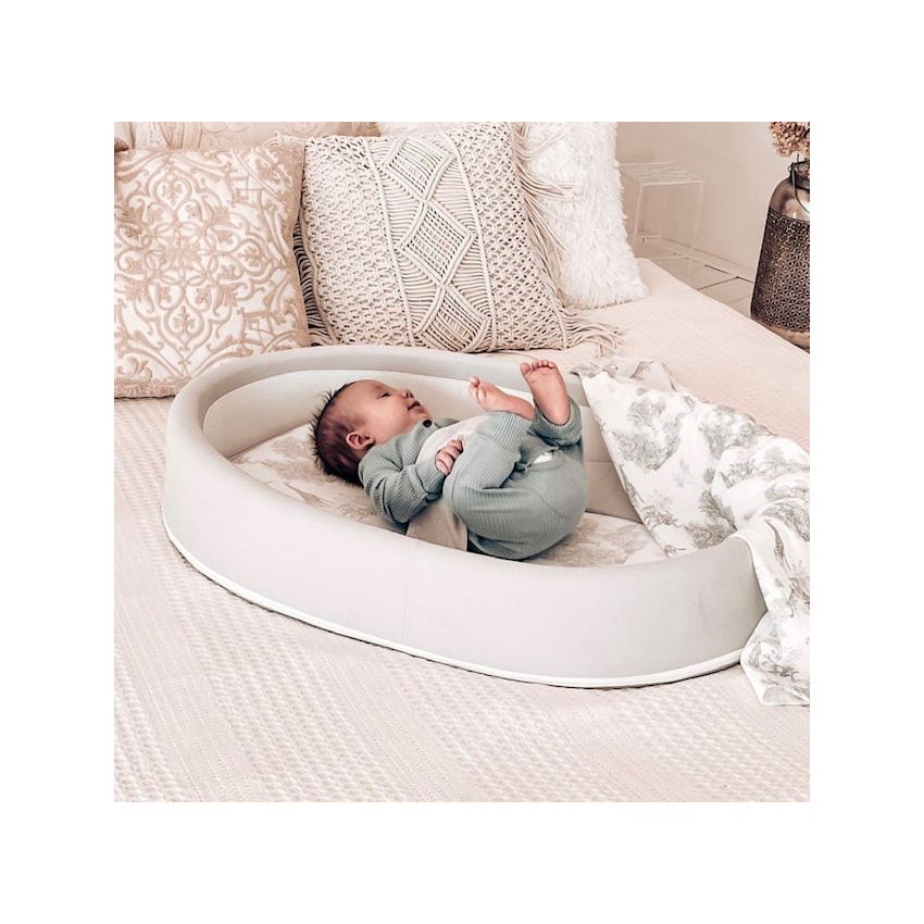 Bjällra of Sweden - Babynest für unterwegs Vintage Boy (grau)