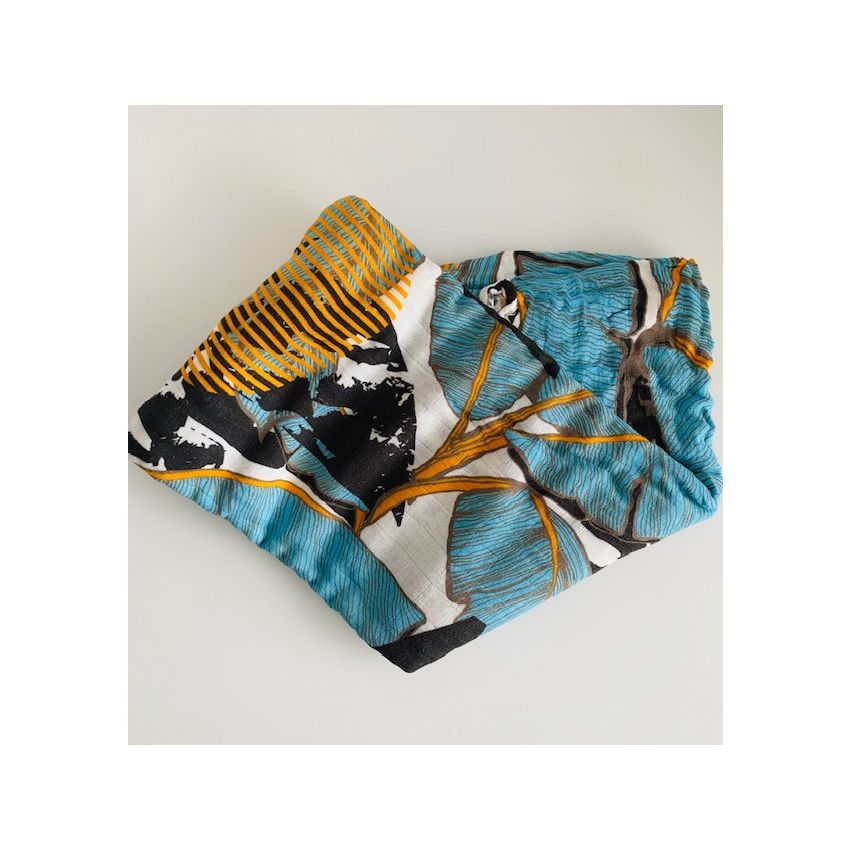 ArchNOllie - Swaddle Pampas Havana Blue