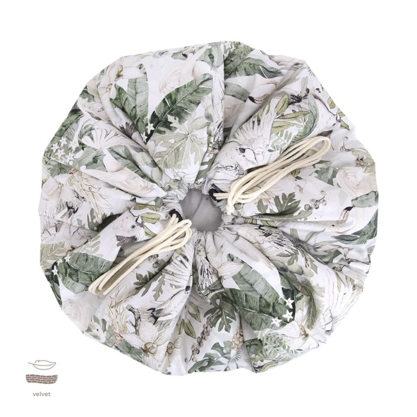 Makaszka - Aufräumsack - Playmat 2in1 Tropical Vibes