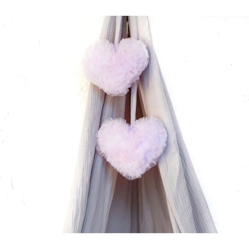 Solo un Sogno - Herz PomPom lilac
