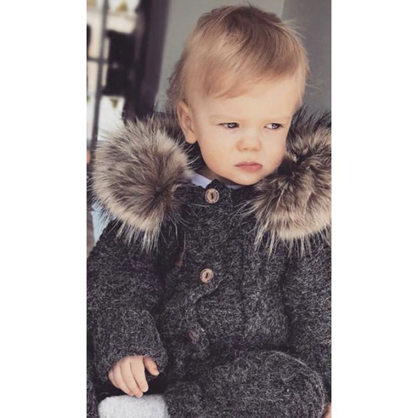 LAttante - Filz- Strick Overall Handmade Lavenda