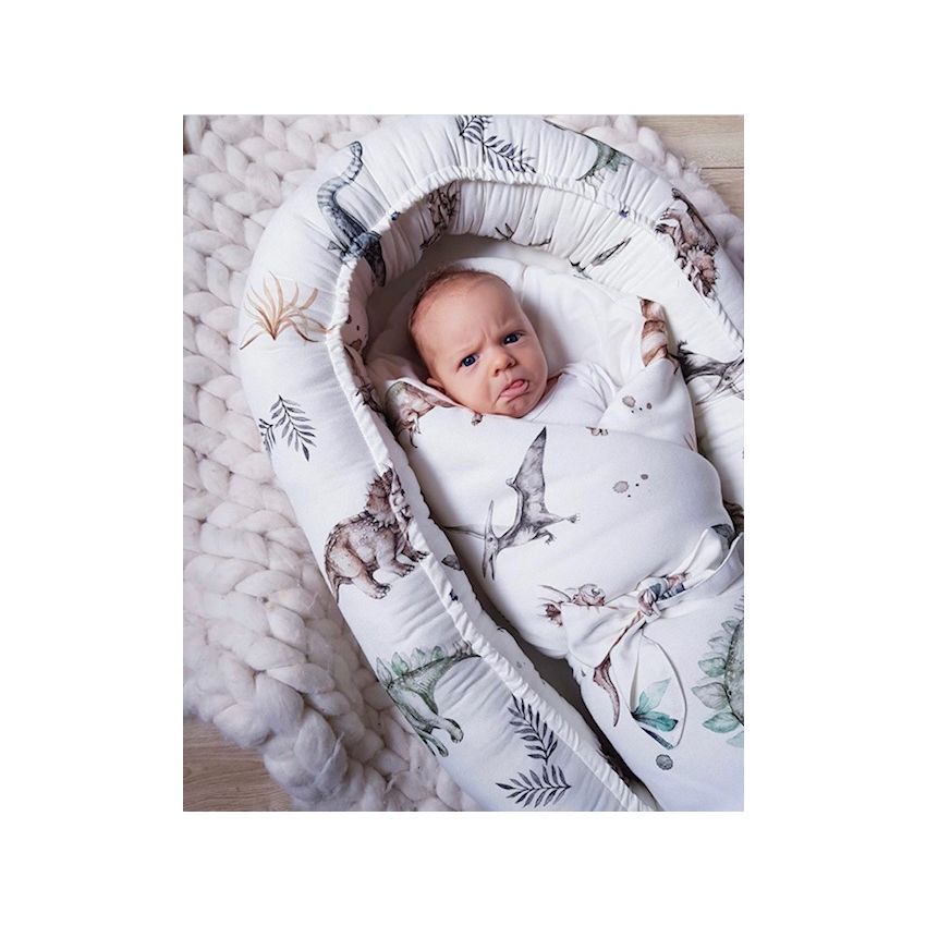 Qbana Mama - Babynest Dinosaurier