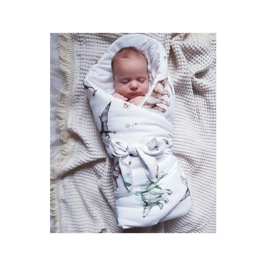 Qbana Mama - Baby- Wrap Dinosaurier