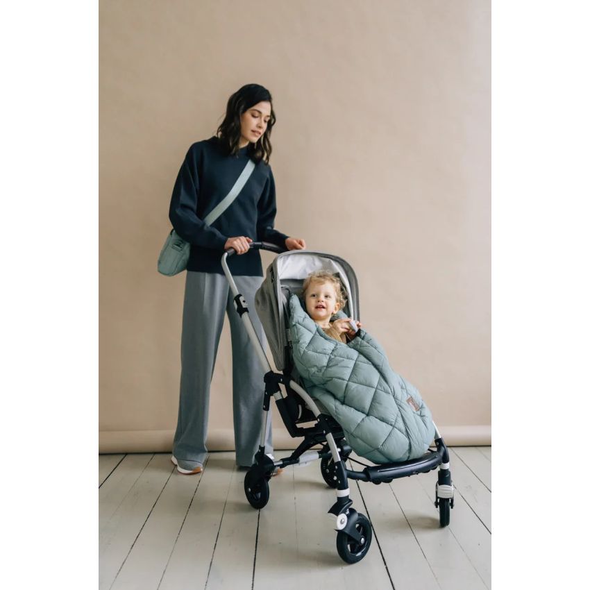 LEOKID - Fusssack Übergangszeit Gray Mist extraleicht