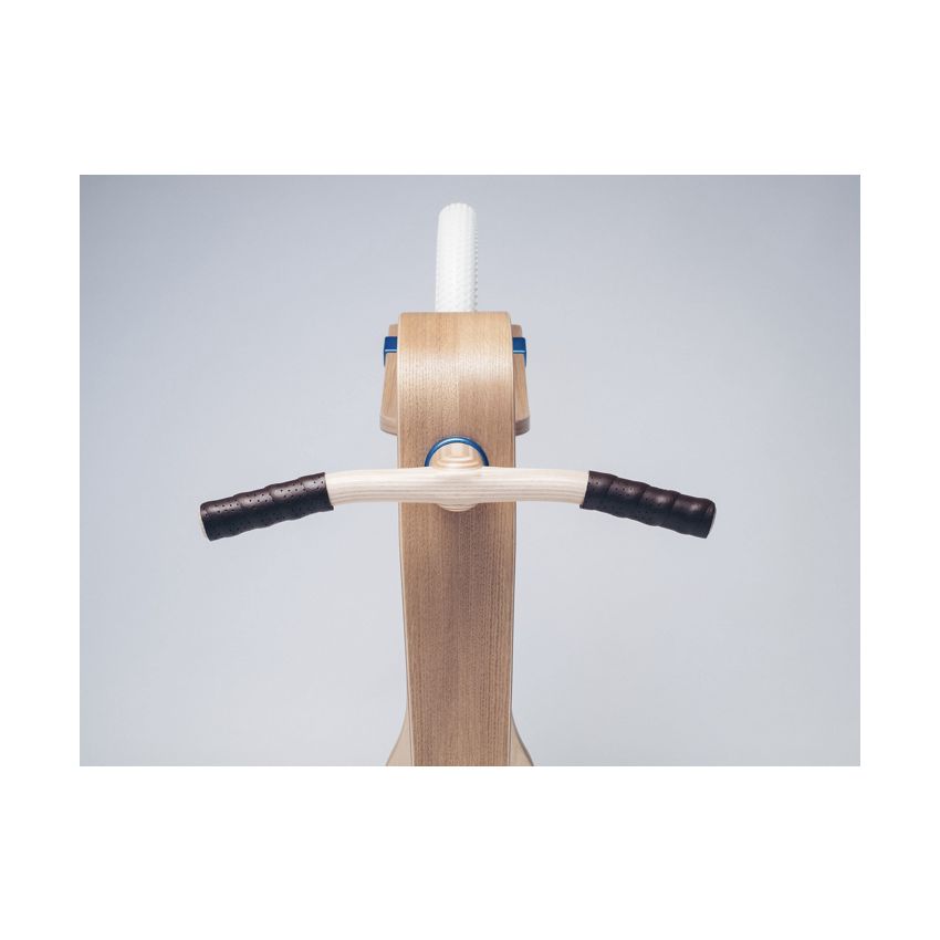 Brum Brum Bike - Laufrad Oak Holz hell Blau- weiss