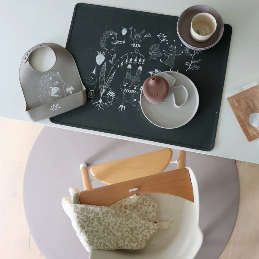 Lille Vilde - Bodenmatte Kunstleder Clay