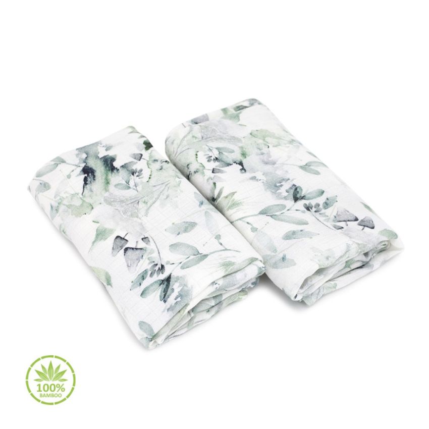 Makaszka - Muslin 2er Set Sage Green