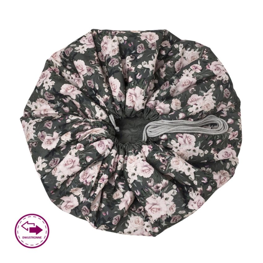 Makaszka - Aufräumsack - Playmat 2in1 Night Flowers